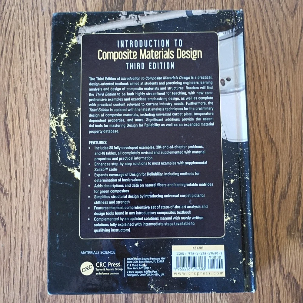 Introduction to Composite Materials Design by Ever J. Barbero. Third Edition